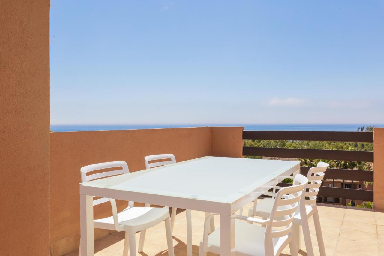 Fresh Penthouse Apartment With Great Sea Views Casares Esterno foto